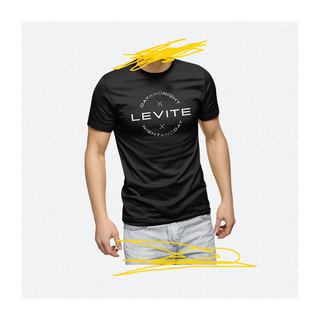 LEVITE T-SHIRT - BLACK